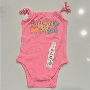 Pink 'Mama's Mini' Kids One Piece - 12month